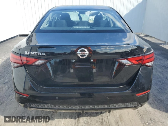2022 Nissan Sentra S with VIN 3N1AB8BV8NY277369, listed as a Copart auction lot 80968483 with 1,332 mi miles and Clean Title. Bid and sale history available at carsss.com. Image 6.