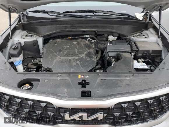 2023 Kia Telluride EX X-Line z VIN 5XYP3DGC7PG403202, wystawiony jako Copart lot #50077475 z przebiegiem 28 278 mil mil oraz Szkoda całkowita • Salvage title. Historia ofert i sprzedaży dostępna na DreamBid. Obrazek 12.