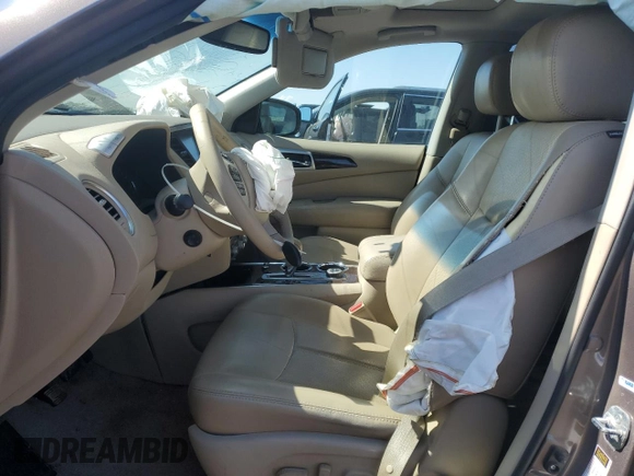 2014 Nissan Pathfinder Platinum with VIN 5N1AR2MM0EC708740, listed as a Copart auction lot 58331805 with Not provided miles and Salvage title. Bid and sale history available at DreamBid. Image 7.