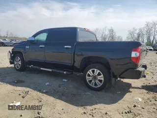 2017 Toyota Tundra Platinum z VIN 5TFAY5F18HX652085, wystawiony jako Copart lot #50601245 z przebiegiem 67 670 mil mil oraz Szkoda całkowita • Salvage title. Historia ofert i sprzedaży dostępna na DreamBid. Obrazek 2.