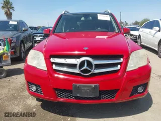 2010 Mercedes-Benz GLK-Class GLK 350 with VIN WDCGG5GBXAF484007, listed as a IAAI auction lot 41990632 with 134,753 mi miles. Bid and sale history available at carsss.com. Image 6.