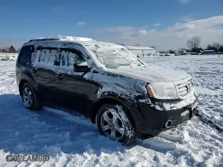2013 Honda Pilot EX-L with VIN 5FNYF4H75DB013408, listed as a Copart auction lot 44422135 with 162,913 mi miles and Salvage Title. Bid and sale history available at carsss.com. Image 12.