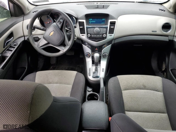 2014 Chevrolet Cruze LS with VIN 1G1PA5SGXE7183529, listed as a Copart auction lot 52008525 with 146,397 mi miles and Salvage Title. Bid and sale history available at carsss.com. Image 8.