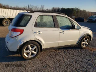 2008 Suzuki SX4 with VIN JS2YB413985104472, listed as a Copart auction lot 82954854 with 167,430 mi miles and Salvage Title. Bid and sale history available at carsss.com. Image 3.