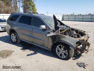 2011 Dodge Durango Crew with VIN 1D4RD4GG4BC697425, listed as a Copart auction lot 46029735 with 0 mi miles and Salvage Title. Bid and sale history available at carsss.com. Image 4.