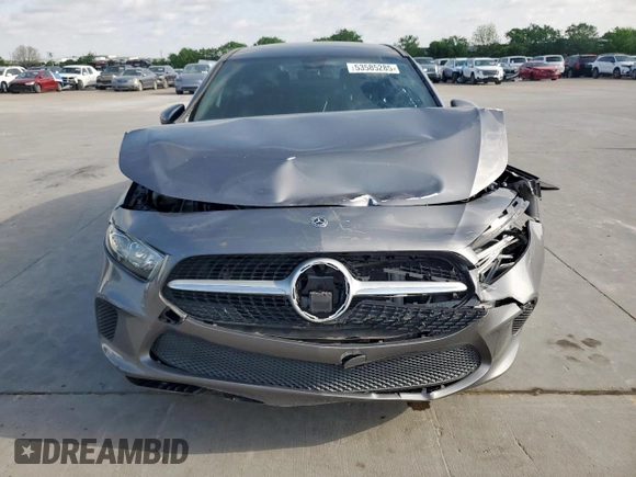 2020 Mercedes-Benz A 220 with VIN W1K3G4EB3LJ207870, listed as a Copart auction lot 53585285 with 85,673 mi miles and Clean Title. Bid and sale history available at DreamBid. Image 5.
