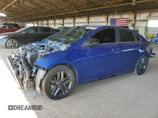 2021 Kia Forte GT-Line z VIN 3KPF34AD5ME275483, wystawiony jako Copart lot #59623445 z przebiegiem 47 752 mil mil oraz Szkoda całkowita • Salvage title. Historia ofert i sprzedaży dostępna na DreamBid. Obrazek 1.