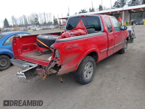1998 Ford F-150 with VIN 1FTRX18L6WKB01340, listed as a IAAI auction lot 41566198 with 199,223 mi miles and . Bid and sale history available at DreamBid. Image 4.