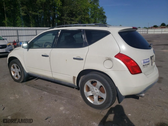 2005 Nissan Murano SL with VIN JN8AZ08W75W425002, listed as a Copart auction lot 53356055 with 98,459 mi miles and Clean Title. Bid and sale history available at carsss.com. Image 2.