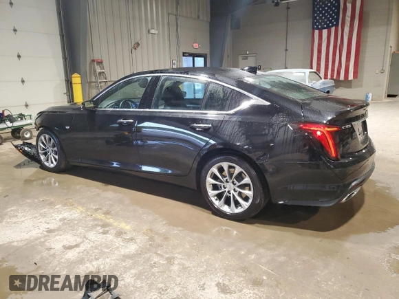 2023 Cadillac CT5 Premium Luxury z VIN 1G6DN5RK0P0133410, wystawiony jako Copart lot #74236654 z przebiegiem 25 640 mil mil oraz Czysty tytuł • Clean title. Historia ofert i sprzedaży dostępna na DreamBid. Obrazek 2.