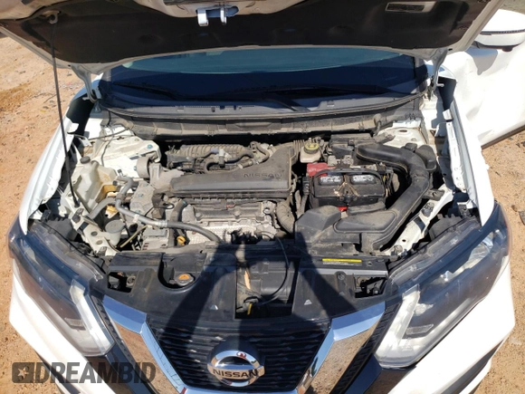 2017 Nissan Rogue SV z VIN KNMAT2MT4HP568539, wystawiony jako Copart lot #60265775 z przebiegiem 140 240 mil mil oraz Szkoda całkowita • Salvage title. Historia ofert i sprzedaży dostępna na DreamBid. Obrazek 12.
