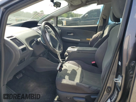 2012 Toyota Prius Two with VIN JTDZN3EU7C3147165, listed as a Copart auction lot 56136585 with 201,001 mi miles and Clean Title. Bid and sale history available at DreamBid. Image 7.