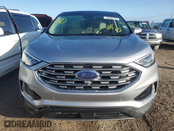 2020 Ford Edge Titanium with VIN 2FMPK3K98LBA15799, listed as a Copart auction lot 83716374 with Not provided miles and Non repairable. Bid and sale history available at DreamBid. Image 5.