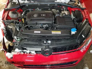 2021 Volkswagen Golf GTI S with VIN 3VW5T7AU6MM000446, listed as a Copart auction lot 38200404 with 26,469 mi miles. Bid and sale history available at carsss.com. Image 13.