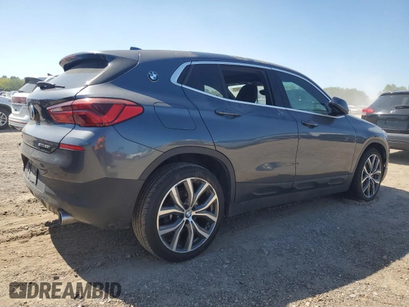 2020 BMW X2 sDrive28i z VIN WBXYH9C07L5P73232, wystawiony jako Copart lot #51948905 z przebiegiem Nie podano mil oraz Szkoda całkowita • Salvage title. Historia ofert i sprzedaży dostępna na DreamBid. Obrazek 3.