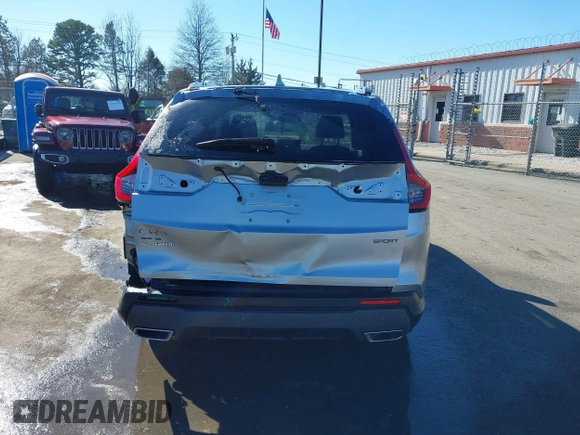 2024 Honda CR-V Sport with VIN 5J6RS5H51RL002294, listed as a IAAI auction lot 41303749 with 23,536 mi miles and . Bid and sale history available at DreamBid. Image 16.