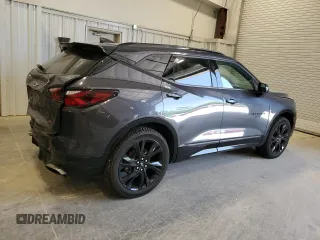 2021 Chevrolet Blazer RS with VIN 3GNKBKRS3MS515678, listed as a Copart auction lot 61195165 with 102,082 mi miles and Non repairable. Bid and sale history available at DreamBid. Image 3.