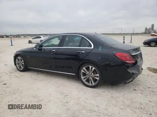 2018 Mercedes-Benz C 350e with VIN 55SWF4HB0JU238745, listed as a Copart auction lot 88916345 with 44,808 mi miles and Salvage title. Bid and sale history available at DreamBid. Image 2.
