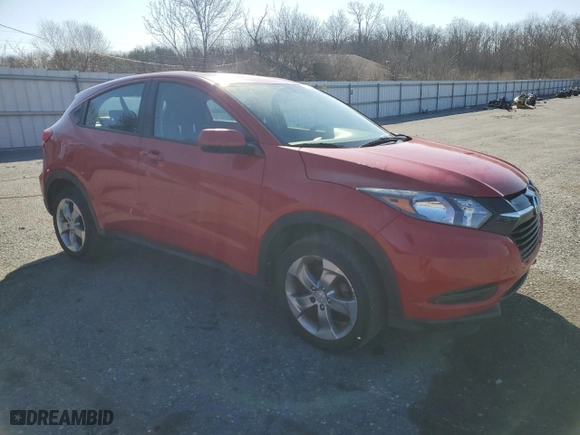 2018 Honda HR-V LX with VIN 3CZRU6H33JG709669, listed as a Copart auction lot 49474735 with 95,762 mi miles and Salvage Title. Bid and sale history available at carsss.com. Image 4.