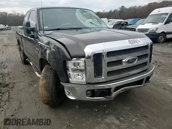 2008 Ford Super Duty F-250 SRW XL with VIN 1FTSX20R18EC43572, listed as a Copart auction lot 85246214 with 209,235 mi miles and Salvage Title. Bid and sale history available at carsss.com. Image 11.