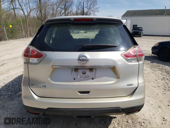 2015 Nissan Rogue S with VIN KNMAT2MV6FP563938, listed as a Copart auction lot 54125535 with 200,649 mi miles and Clean Title. Bid and sale history available at carsss.com. Image 6.