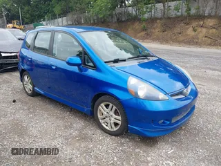 2007 Honda Fit Sport with VIN JHMGD38697S049613, listed as a IAAI auction lot 42614253 with 193,432 mi miles and . Bid and sale history available at DreamBid. Image 1.
