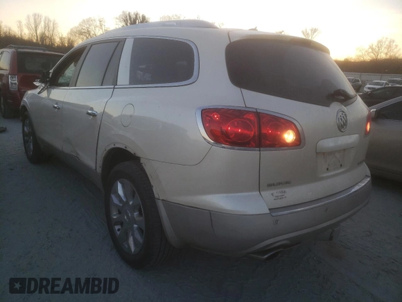 2012 Buick Enclave Premium with VIN 5GAKRDED8CJ306980, listed as a Copart auction lot 46611125 with 160,238 mi miles and Salvage Title. Bid and sale history available at carsss.com. Image 2.