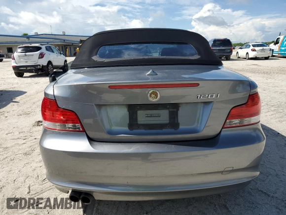2010 BMW 1 Series 128i with VIN WBAUL7C53AVJ77586, listed as a Copart auction lot 65931574 with 125,025 mi miles and Non repairable. Bid and sale history available at DreamBid. Image 6.