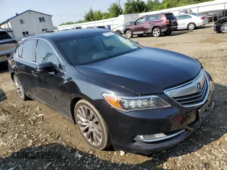 2017 Acura RLX Technology with VIN JH4KC1F59HC000547, listed as a Copart auction lot 60140905 with 145,447 mi miles and Salvage title. Bid and sale history available at DreamBid. Image 4.