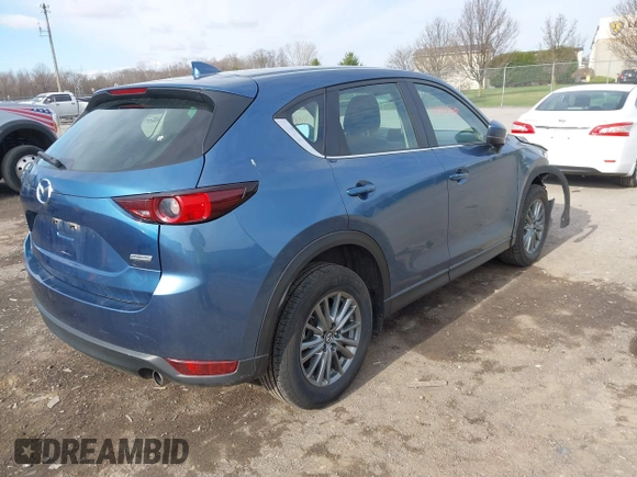 2018 Mazda CX-5 Sport with VIN JM3KFBBM0J0331656, listed as a IAAI auction lot 41966948 with 117,213 mi miles. Bid and sale history available at carsss.com. Image 4.
