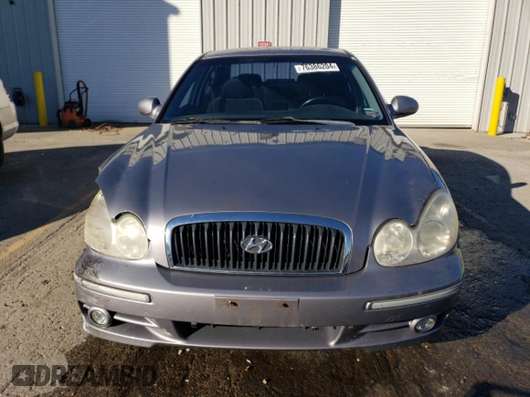 2005 Hyundai Sonata GLS with VIN KMHWF35H45A158878, listed as a Copart auction lot 76386204 with 117,846 mi miles and Salvage Title. Bid and sale history available at carsss.com. Image 5.
