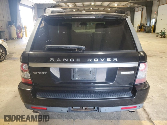2013 Land Rover Range Rover Sport SC with VIN SALSH2E43DA776334, listed as a Copart auction lot 56938245 with Not provided miles and Salvage title. Bid and sale history available at DreamBid. Image 6.