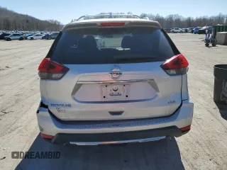 2017 Nissan Rogue S with VIN JN8AT2MV8HW020443, listed as a Copart auction lot 48401755 with 120,109 mi miles and Salvage Title. Bid and sale history available at carsss.com. Image 6.