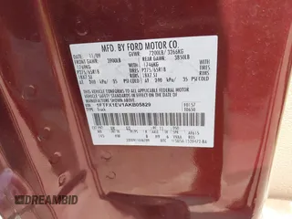 2010 Ford F-150 XL z VIN 1FTFX1EV1AKB05829, wystawiony jako IAAI lot #42680405 z przebiegiem 202 818 mil mil oraz . Historia ofert i sprzedaży dostępna na DreamBid. Obrazek 9.