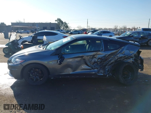 2015 Honda CR-Z EX with VIN JHMZF1C62FS002209, listed as a IAAI auction lot 41291326 with 73,301 mi miles and . Bid and sale history available at DreamBid. Image 15.