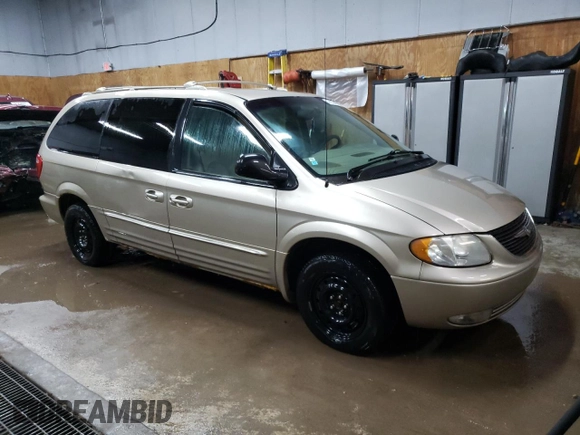 2002 Chrysler Town & Country Limited with VIN 2C8GP64L72R797145, listed as a Copart auction lot 46224075 with 161,003 mi miles and Clean Title. Bid and sale history available at carsss.com. Image 4.