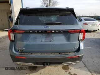 2025 Ford Explorer Active with VIN 1FMUK8DH1SGA42144, listed as a Copart auction lot 49801365 with 3,239 mi miles and Salvage Title. Bid and sale history available at carsss.com. Image 6.