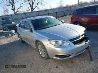 2011 Chrysler 200 Touring with VIN 1C3BC1FB5BN536158, listed as a IAAI auction lot 41816455 with 111,069 mi miles. Bid and sale history available at carsss.com. Image 1.