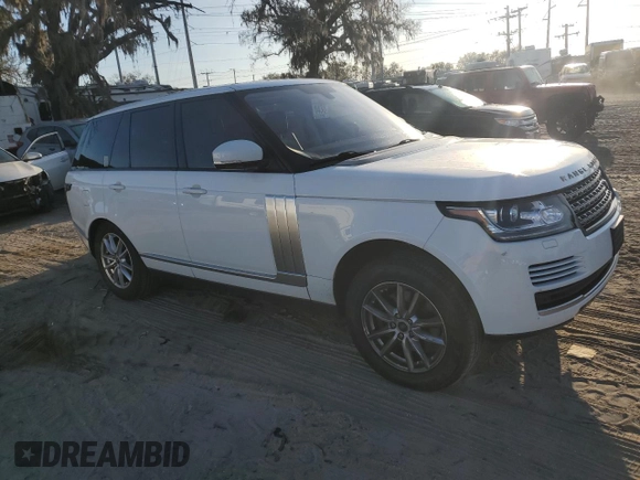 2016 Land Rover Range Rover with VIN SALGR2PF9GA305228, listed as a Copart auction lot 84160594 with 129,106 mi miles and Clean Title. Bid and sale history available at carsss.com. Image 4.