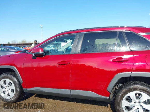 2019 Toyota RAV4 LE with VIN 2T3G1RFVXKC011400, listed as a IAAI auction lot 41957289 with 58,935 mi miles. Bid and sale history available at carsss.com. Image 14.