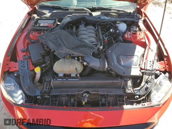 2018 Ford Mustang GT with VIN 1FA6P8CFXJ5178562, listed as a Copart auction lot 49602375 with 94,076 mi miles and Salvage Title. Bid and sale history available at DreamBid. Image 12.