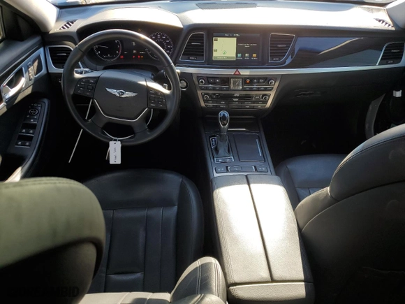 2017 Genesis G80 3.8L with VIN KMHGN4JE7HU193202, listed as a Copart auction lot 83641494 with 69,303 mi miles and Salvage Title. Bid and sale history available at carsss.com. Image 8.