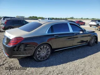 2020 Mercedes-Benz S with VIN W1KUX8AB1LA564983, listed as a Copart auction lot 48163955 with Not Provided miles and Clean Title. Bid and sale history available at DreamBid. Image 3.