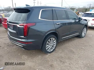 2022 Cadillac XT6 Premium Luxury with VIN 1GYKPDRS0NZ148517, listed as a IAAI auction lot 41575367 with 46,119 mi miles. Bid and sale history available at carsss.com. Image 4.