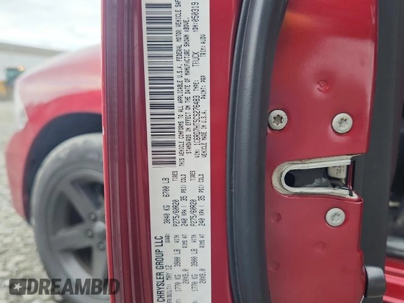 2012 Ram 1500 Sport with VIN 1C6RD7HT5CS276483, listed as a Copart auction lot 65822575 with 138,137 mi miles and Salvage title. Bid and sale history available at DreamBid. Image 12.