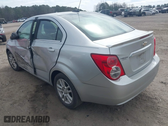 2015 Chevrolet Sonic LT with VIN 1G1JC5SH5F4157626, listed as a IAAI auction lot 41716333 with 131,866 mi miles and . Bid and sale history available at DreamBid. Image 3.