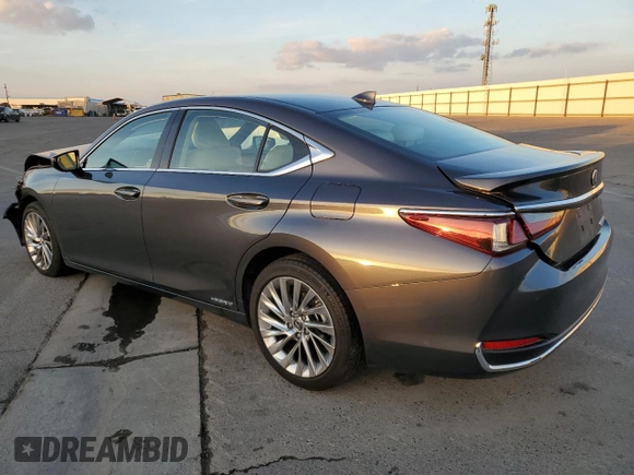 2022 Lexus ES 300h Luxury with VIN 58AEA1C19NU025089, listed as a Copart auction lot 80457754 with 28,552 mi miles and Salvage title. Bid and sale history available at DreamBid. Image 2.