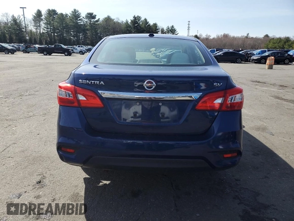 2017 Nissan Sentra S with VIN 3N1AB7AP0HY255254, listed as a Copart auction lot 51157815 with 94,254 mi miles and Salvage Title. Bid and sale history available at DreamBid. Image 6.