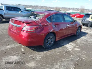 2015 Nissan Altima 2.5 S with VIN 1N4AL3AP6FC471897, listed as a IAAI auction lot 41882021 with 120,948 mi miles. Bid and sale history available at carsss.com. Image 4.