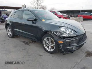 2018 Porsche Macan with VIN WP1AA2A53JLB05430, listed as a IAAI auction lot 41575202 with 65,834 mi miles. Bid and sale history available at carsss.com. Image 1.